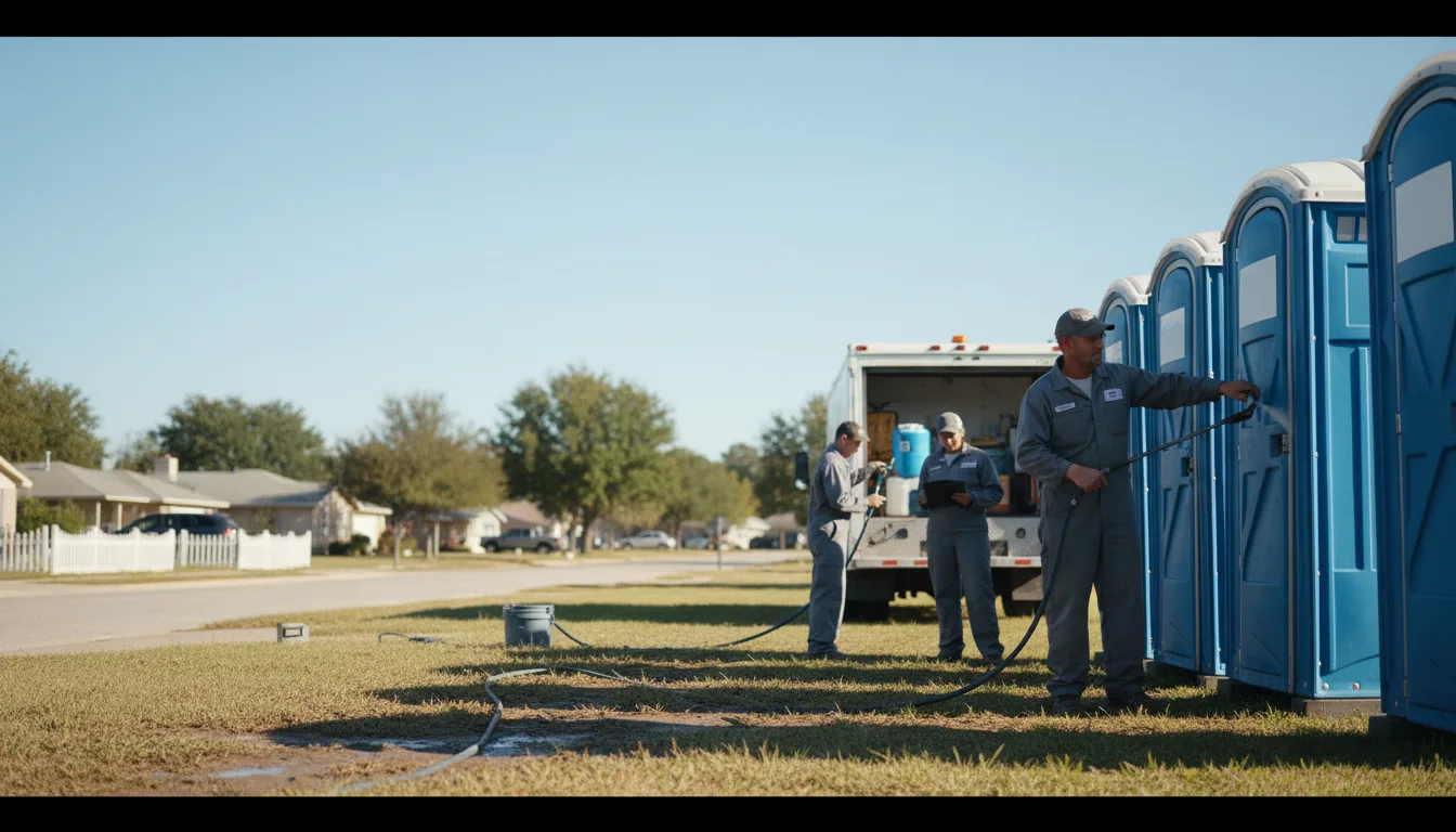Long-Term Portable Toilet Rental in Creole, LA near me